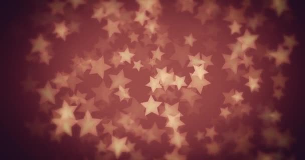 Animación Estrellas Bucle Fondo — Vídeos de Stock