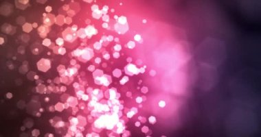 Bokeh parlak arkaplan döngüsünün canlandırması