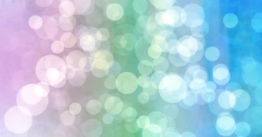 Renkli bokeh arkaplan döngüsü
