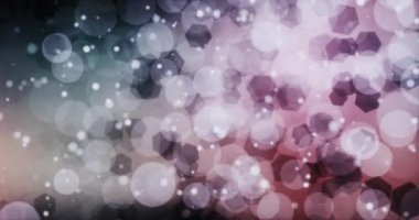 Renkli bokeh arkaplan döngüsü