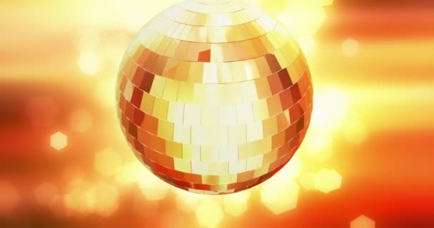 Absztrakt Disco Ball Animációs Hurok — Stock videók