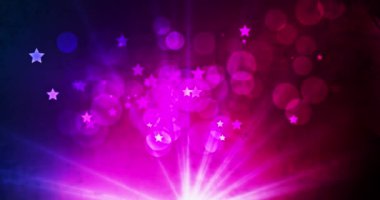 Canlandırma bokeh arkaplan döngüsü