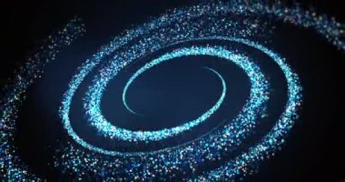 Spiral şekillerin arkaplanının canlandırılması