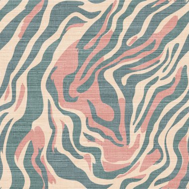  Zebra İzi Kusursuz Desen, Çuval Bezi Dokusunda Hayvan Çizgileri