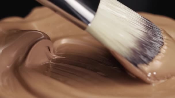 Produtos Cosméticos Corretor Maquiagem Para Rosto Cuidados Pele Cosméticos Decorativos — Vídeo de Stock