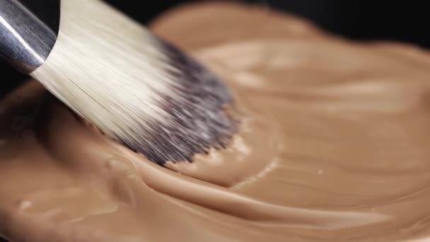 Trucco Correttore Prodotti Cosmetici Cura Della Pelle Del Viso Cosmetici — Video Stock