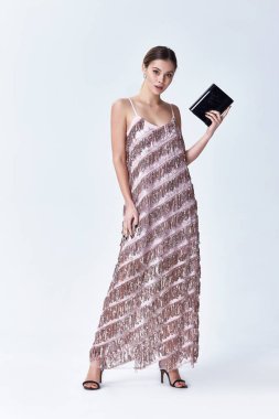 Güzel seksi moda şık sarışın kadın iş bayan doğal