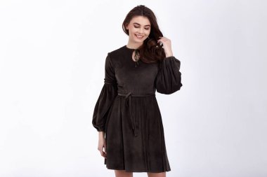 Pretty güzel seksi zerafet kadın cilt tan vücut modeli