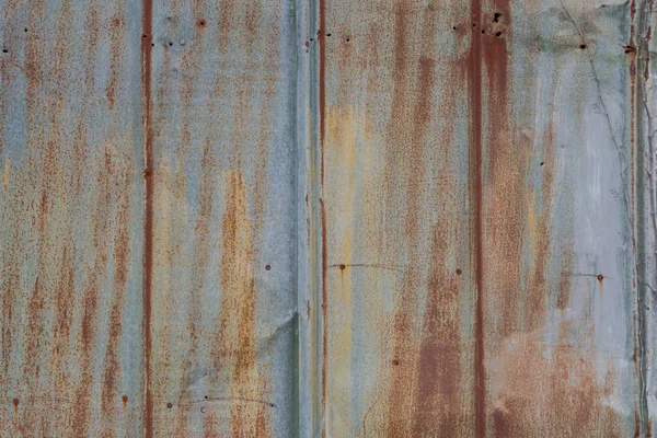 工业区外墙钣金板 — 图库照片