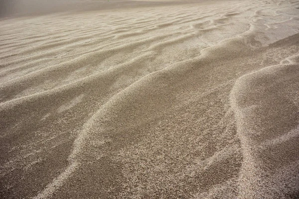 Sole Splende Dalla Superficie Increspata Una Distesa Dune San — Foto Stock