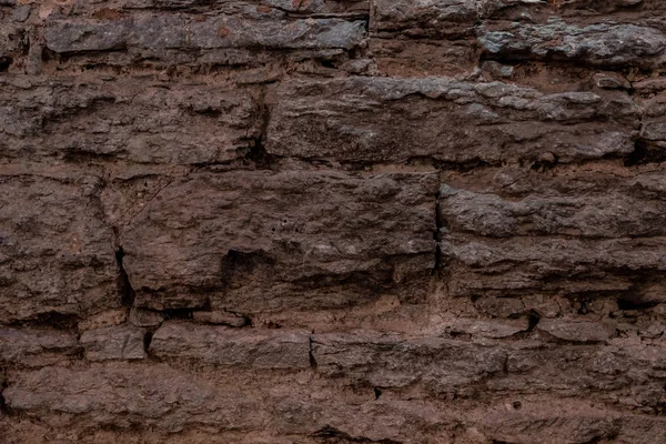 Старая Каменная Кладка Текстура Горизонтального Фона — стоковое фото