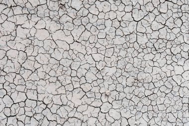 Çatlama kir zemin arka plan Badlands Ulusal Parkı'nda