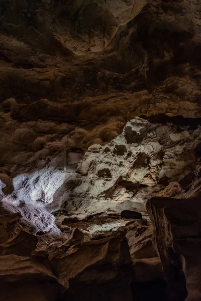 Highlighting Cave Wall Wind Cave — Stock Photo, Image