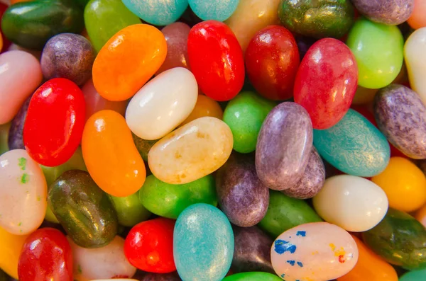 Jelly beans close-up — Stockfoto