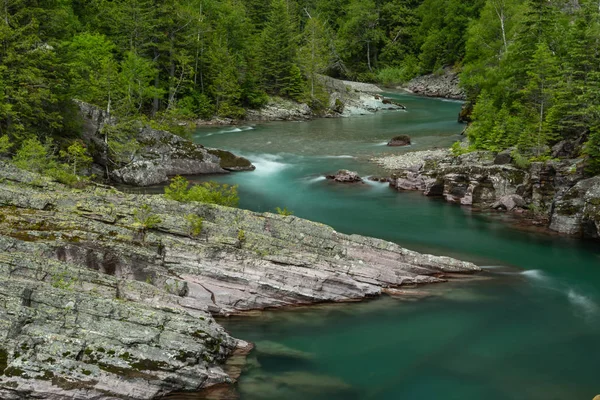 Acqua blu di Haystack Creek — Foto Stock