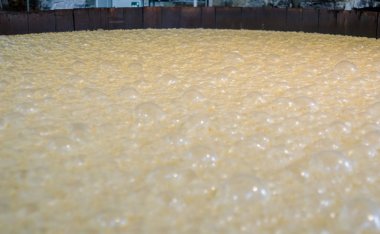 Bourbon Mash üstüne Kabarcıklar