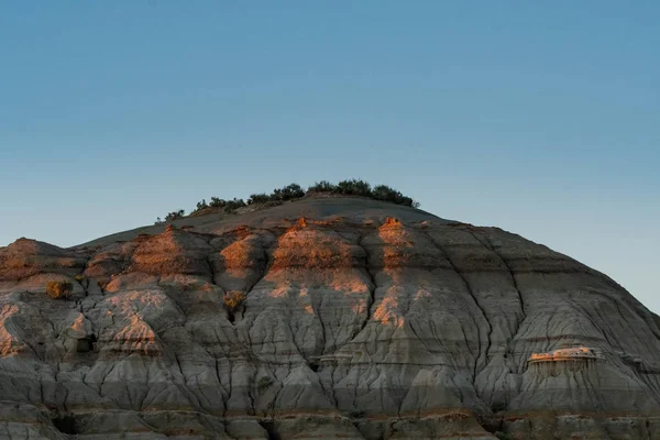 Sole tramonta su Hoodoos — Foto Stock