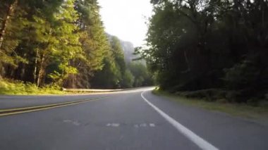 Parlak Güneş Işığına Düşük Açılı Sürücü