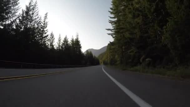 Sun Peeks Ridge Mountain Drive — Video Stock