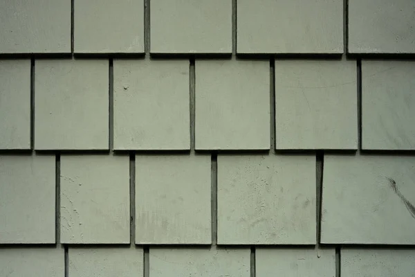 Groene Shingle siding — Stockfoto