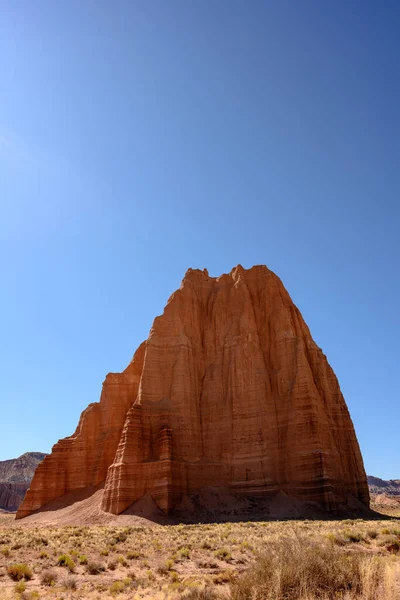 Güneşin Tapınağı Utah Çölünde Açık Bir Günde — Stok fotoğraf