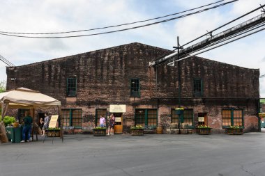 Frankfurt, ABD: Kentucky burbon patikası boyunca Buffalo Trace Welcome Center