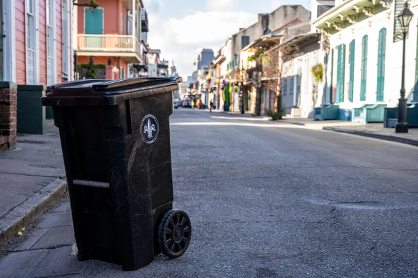 거리에 뉴올리언즈 쓰레기 — 스톡 사진