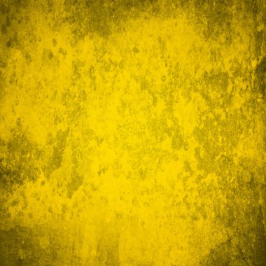 Doku arkaplanı için sarı grunge duvar