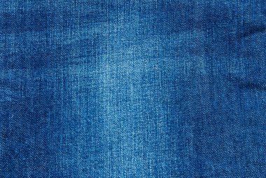 Mavi kot tekstil dokusu. Yakın çekim.