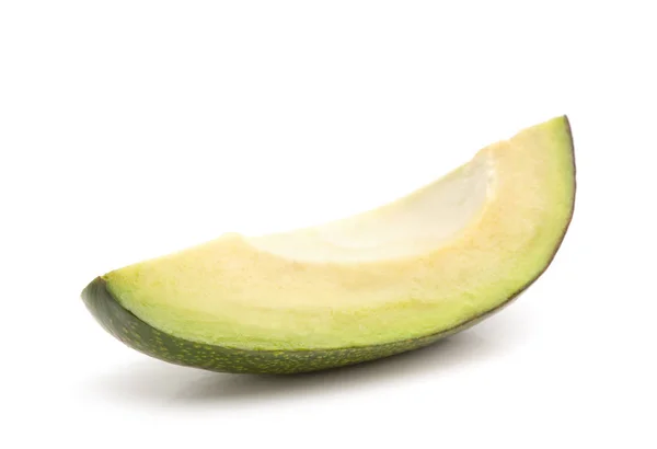 Кусок Авокадо Изолирован — стоковое фото