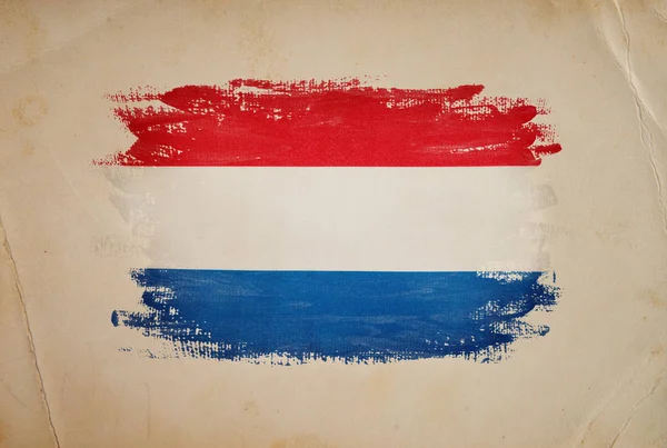 Retro Flag Holland — Stock Photo, Image