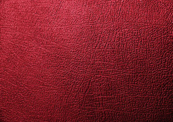 Red leather background texture