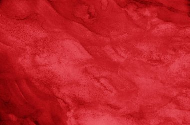 Suluboya biçiminde soyut kırmızı arkaplan