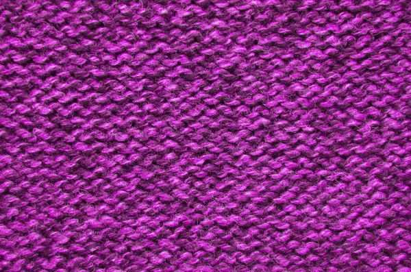 Die Textur Eines Gestrickten Wollstoffs Rosa — Stockfoto