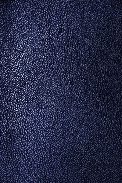 Blue Leather Texture Background — Stock Photo, Image