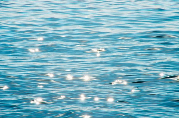 青い海の水の背景 — ストック写真