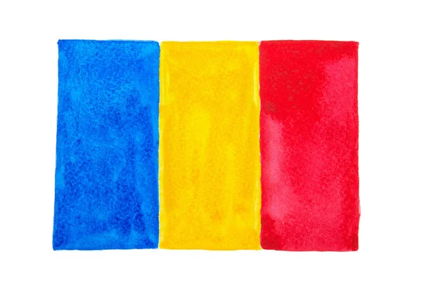 Bandera Nacional Rumania — Foto de Stock