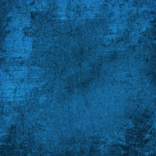 Grunge Fondo Pared Azul Textura —  Fotos de Stock