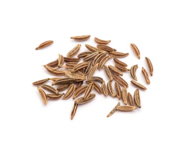 Caraway beyaz arkaplanda izole edildi.