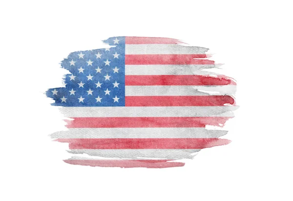 Flag Usa Grunge Background — Stock Photo, Image