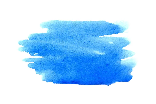 Kék Elvont Háttér Akvarell Stílusban — Stock Fotó