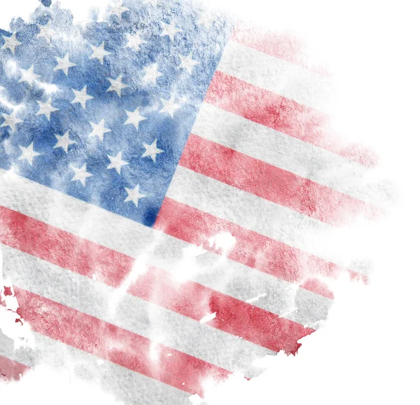 美国国旗 美国国旗的背景 — 图库照片