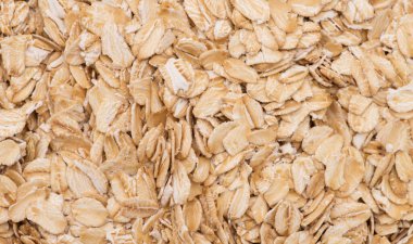 Yulaf lapalarını arkaplan ya da doku olarak kapat.