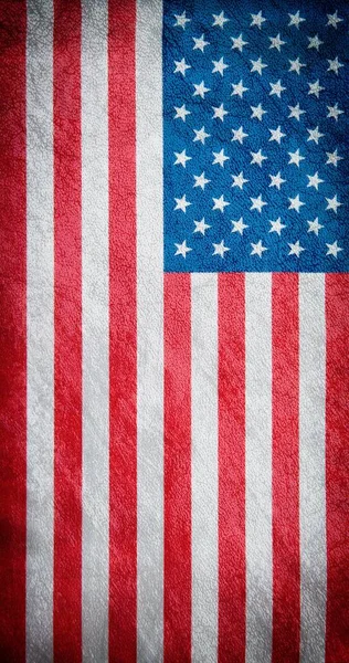 アメリカの国旗の背景の質感 — ストック写真