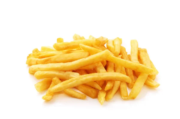 Potato Fry White Isolated Background — Stock Photo, Image