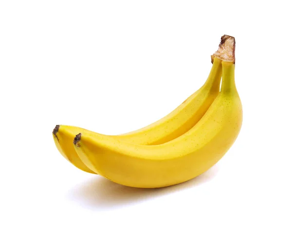 Bananen Auf Weißem Hintergrund — Stockfoto