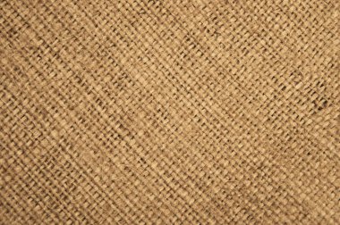 Çuval bezi dokusuna yakın çekim