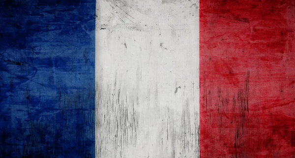 Grunge France Flag — Stock Photo, Image