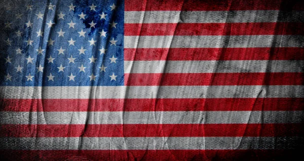 Grunge Usa Flag American Flag Grunge Texture — стокове фото