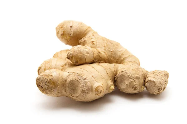 Ginger White Background — Stock Photo, Image